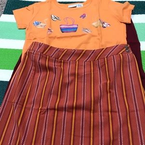 Wrap Skirt and Top